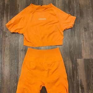 Orange Alphalete set